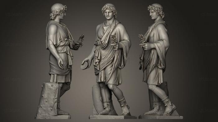 Статуи античные и исторические Genius Lar Farnese